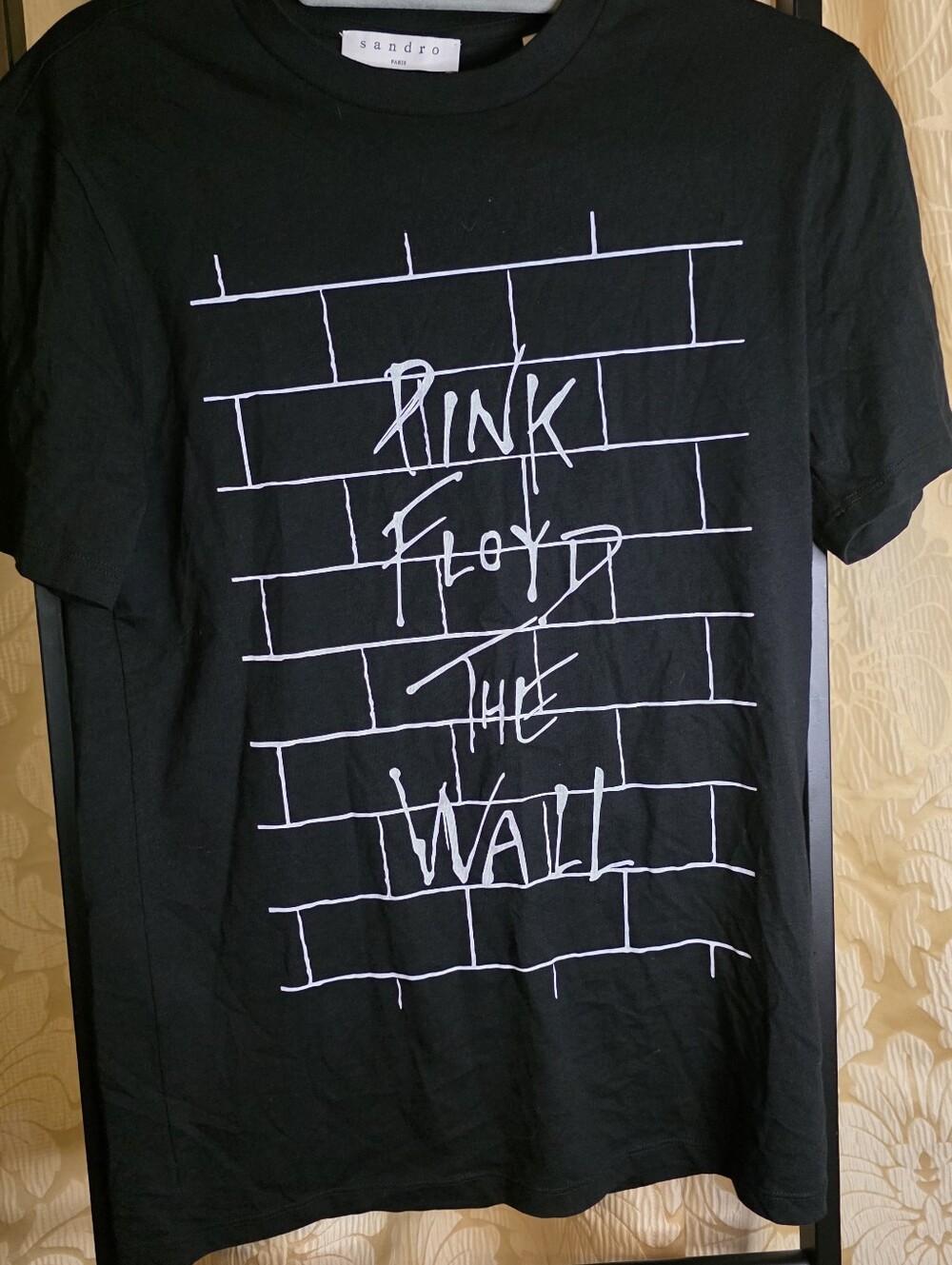 Sandro Paris Women's Tee Shirt Balck